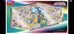 -NEW- Pokemon Prismatic Evolutions Lucario Ex & Tyranitar Ex Premium Collection - Image 3