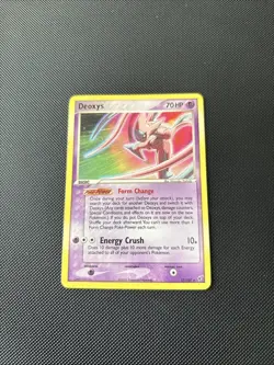 Deoxys 17/107 2005 EX Deoxys Set Pokemon Card Nintendo Non Holo Rare - Image 1