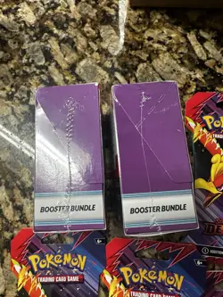Pokemon TCG Scarlet & Violet Destined Rivals Booster Bundle X2 & 6 Blisters Seal - Image 3