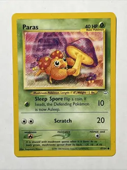 2001 Pokemon Neo Revelation - Paras No. 47/64 - Image 2