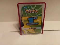 Pokemon Topps Die Cut Lotad Embossed Excellent Condition Rare 4 of 18 - Image 4