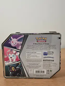 Sword & Shield Pokemon V Heroes Tins Set 3 SEALED - Image 3