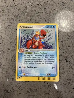 2003 Pokemon EX Dragon Crawdaunt Holo #3/97 - Image 1