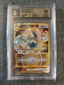 Pokemon Silver Tempest Lugia VSTAR 211 BGS 10 - Image 1
