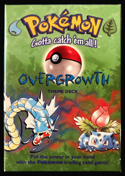 1999 Pokemon Overgrowth Theme Deck, Base Set, Mint Condition, Factory Sealed - Image 1