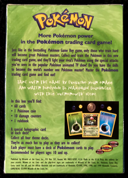 1999 Pokemon Overgrowth Theme Deck, Base Set, Mint Condition, Factory Sealed - Image 3