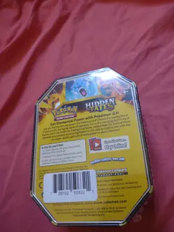 Sealed Pokemon TCG: 2019 Hidden Fates Raichu GX tin Sun&Moon - Image 3