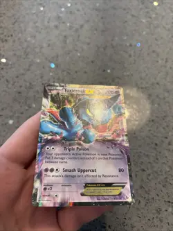 Toxicroak EX 41/106 Holo Flashfire Light Play Pokemon TCG 2014 - Image 3