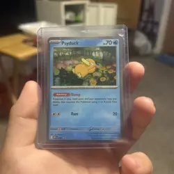 Pokemon TCG Psyduck MEP 007 Mega Evolution 3 Pack Blister Promo Mega Evolutions - Image 1
