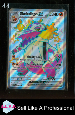 SKELEDIRGE EX 081 POKEMON SVP BLACK STAR PROMO PREMIUM COLLECTION 2024 ENGLISH - Image 1