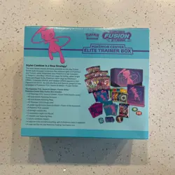 Pokemon Center ETB Fusion Strike TCG Elite Trainer Box Sealed! - Image 3
