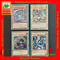 4x Yugioh! - Karten Sammlung gemischt div. Cards YGO /AX - Image 1