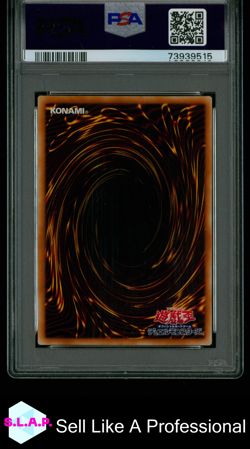 DARK MAGICIAN GIRL YU-GI-OH FOIL 15AX REPLICA JPM01 2015 JAPANISCH PSA 9 - Image 2
