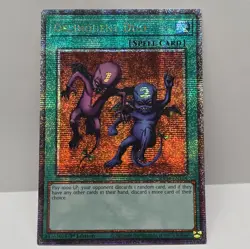 Yu-Gi-Oh Delinquent Duo RA04-EN114 Quarter Century Secret Rare NM/M GEM Stampede - Image 1