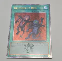 Yu-Gi-Oh Delinquent Duo RA04-EN114 Quarter Century Secret Rare NM/M GEM Stampede - Image 4