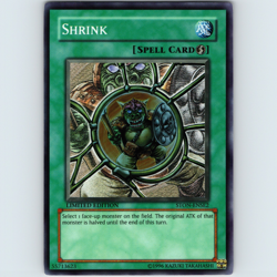 Yugioh Shrink STON-ENSE2 Limited Edition Super Rare Holo - NM - Image 1