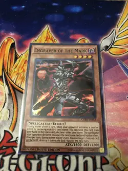 Yugioh - Engraver Of The Mark (Super Rare) (Limited Edition) - CORE-ENSE3 (P) - Image 1