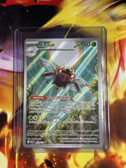 Ninjask 137/132 Illustration Rare! Mega Evolution NM English Pokemon Card - Image 4