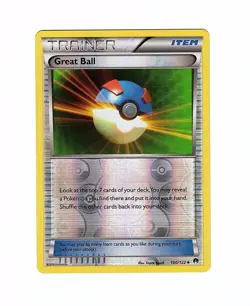 Great Ball 100/122 Breakpoint Reverse Holo - Pokemon Card - Image 1