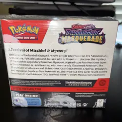 Twilight Masquerade Sealed Booster Boxes Authentic Pokemon Card Game - Image 3