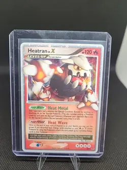 Pokemon TCG Heatran LV.X Ultra Rare DP31 Diamond & Pearl Promo Card - Image 1
