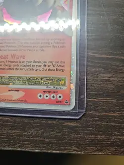 Pokemon TCG Heatran LV.X Ultra Rare DP31 Diamond & Pearl Promo Card - Image 2