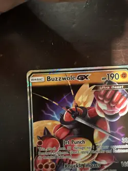 Buzzwole GX SM69 Holo Black Star Promo Pokemon Card - Image 2