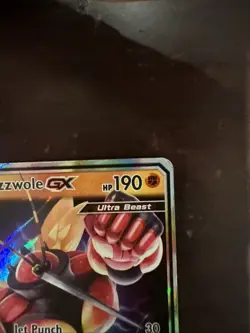 Buzzwole GX SM69 Holo Black Star Promo Pokemon Card - Image 3