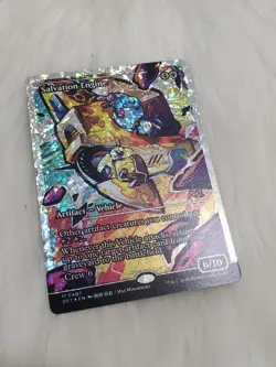 Salvation Engine (Showcase) (Fracture Foil) Aetherdrift Magic The Gathering Card - Image 1