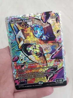 Salvation Engine (Showcase) (Fracture Foil) Aetherdrift Magic The Gathering Card - Image 2