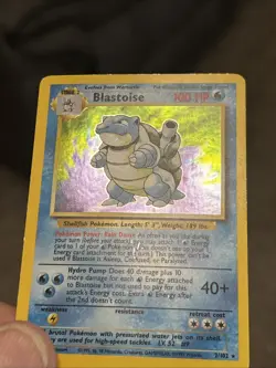Blastoise 002/102 Base Set Holo (NEVER PLAYED) Nice Card - Image 5