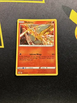 Moltres 021/172 NM Cosmos Holo -Promo Pokemon Card- Brilliant Stars (5q) - Image 1