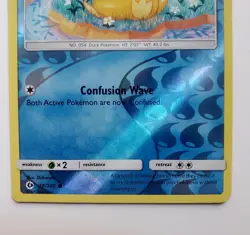 Pokemon Card Psyduck 28/149 M Sun & Moon Base Reverse Holo Rare - Image 3
