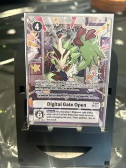 Digimon TCG Digital Gate Open P-206 BANDAI CARD GAMES FEST 25-26 - Image 1