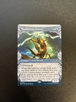 Thundertrap Trainer (307) Showcase Bloomburrow BLB MTG Magic - Image 1