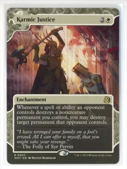 MtG WoT Karmic Justice #7 Wilds of Eldraine: Enchanting Tales - Image 1