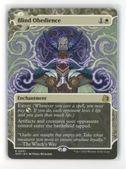 MtG WoT Blind Obedience #1 Wilds of Eldraine: Enchanting Tales - Image 1