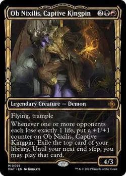 Ob Nixilis, Captive Kingpin (Showcase) - Near Mint MTG - Image 1