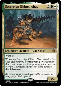 Sovereign Okinec Ahau - Near Mint MTG The Lost Caverns of Ixalan - Image 1