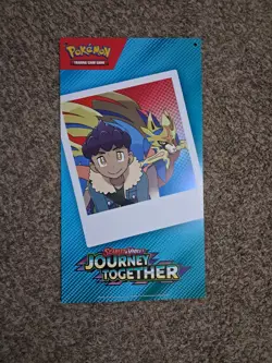 Pokemon Scarlet & Violet Journey Together Hop Double-sided Promo 22" x 12" - Image 1