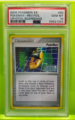 PSA 10 Pokemon PokeNav #83 EX Crystal Guardians Reverse Foil - Image 1