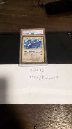 2017 Pokemon Shining Lugia SM82 Black Star Shining Legends Promo - PSA 9 - Image 1