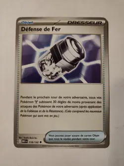 Carte Pokemon - Defense de Fer 118/132 - Mega Evolution ME01 - Image 1