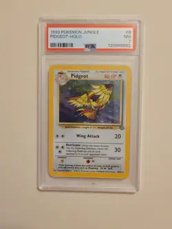 Pidgeot - Pokemon Jungle #8 - Holo - Near Mint PSA 7 - Image 2