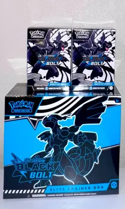 Pokemon TCG Scarlet & Violet Black Bolt Elite Trainer Box and 2x Booster Bundle - Image 5