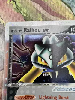 Pokemon Rocket's Raikou EX 108/107 Ex Deoxys -Secret Rare Holo- NM - Image 4