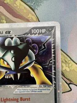 Pokemon Rocket's Raikou EX 108/107 Ex Deoxys -Secret Rare Holo- NM - Image 5