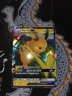 Raichu GX 20/68 Hidden Fates EN NM Pokemon - Image 1