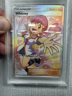 2018 Pokemon Sun & Moon Lost Thunder #214 FA/Whitney Lost Thunder PSA 10 Gem - Image 4