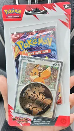 Pokemon Destined Rivals Blister Pack | Eevee Promo | BRAND NEW - Image 1